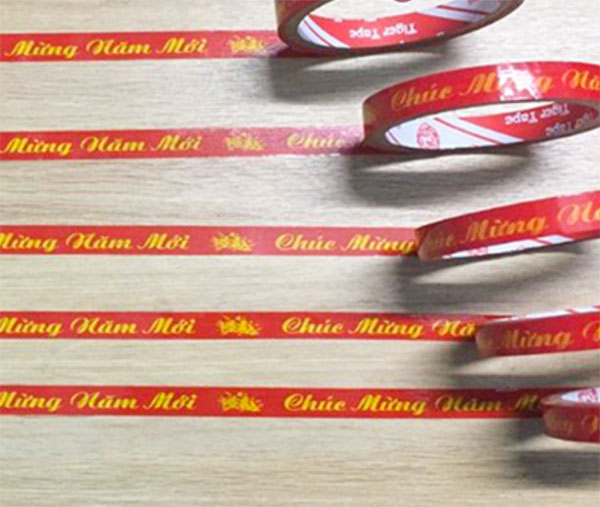 điều cần biết về băng dính chúc mừng năm mới