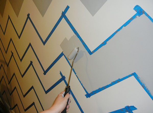 Mẹo dùng băng keo giấy khi sơn tường hiệu quả
